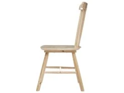 Chaise De Table En Bois D'Hévéa H 87 Cm -Meubles Soldes Boutique chaise 9532073