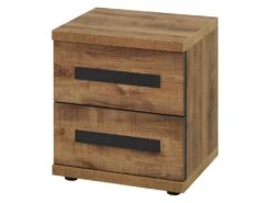 CANDAS - Ensemble Lit 140x190cm + Chevets Effet Bois 11 CANDAS - Ensemble Lit 140x190cm + Chevets Effet Bois -Meubles Soldes Boutique chambre complete 10153829