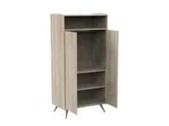Lit Bébé 60x120 Et Armoire Access - Bois De Chêne -Meubles Soldes Boutique chambre complete 11119457