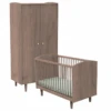 Lit Bébé 60x120 Et Armoire Jazzy - Bois 1 Lit Bébé 60x120 Et Armoire Jazzy - Bois -Meubles Soldes Boutique chambre complete 11119589