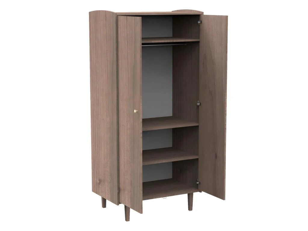 Lit Bébé 60x120 Et Armoire Jazzy - Bois 6 Lit Bébé 60x120 Et Armoire Jazzy - Bois – Image 4