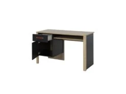 Chambre Enfant Complète (90*190) Chêne/Noir - ESTHER 12 Chambre Enfant Complète (90*190) Chêne/Noir - ESTHER -Meubles Soldes Boutique chambre complete 19816031