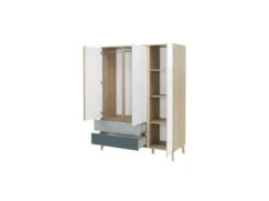 Chambre Adulte Complète (160*200) Chêne Blond - ESMEY -Meubles Soldes Boutique chambre complete 19816081