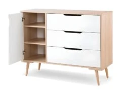 Lit Bébé Et Commode à Langer LittleSky By Klups Sofie Blanc 10 Lit Bébé Et Commode à Langer LittleSky By Klups Sofie Blanc -Meubles Soldes Boutique chambre complete 9817315