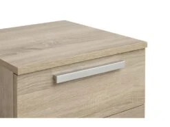 Table De Chevet - 2 Tiroirs - Chêne - MATHIAS -Meubles Soldes Boutique chevet 237105