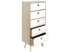 Chiffonnier Bicolore Pour Enfants Like A Star -Meubles Soldes Boutique commode 13451077