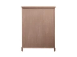 Commode Armoire Gris Blanc Shabby 2 Portes 5 Tiroirs 77x60x30 -Meubles Soldes Boutique commode 18427359