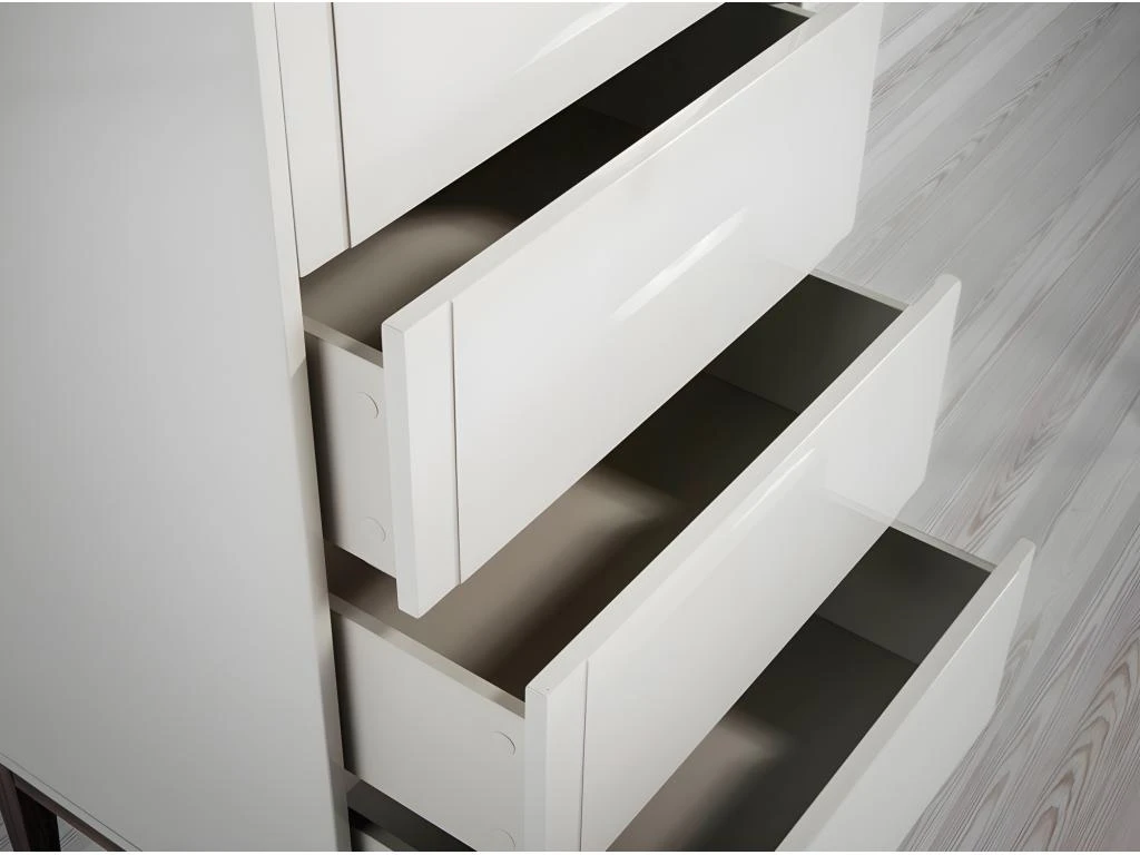 Chiffonnier En Brouillard Et Noyer 7036 ANGEL CERDA 9 Chiffonnier En Brouillard Et Noyer 7036 ANGEL CERDA – Image 7