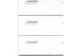 Spell Commode à 5 Tiroirs, Blanc. -Meubles Soldes Boutique commode 22088115