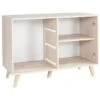 Commode 1 Porte Et 3 Tiroirs De La Collection MALMO. Meuble Design Type SCANDINAVE.