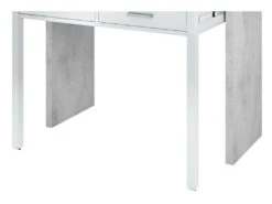 Bureau Console Extensible 2 Tiroirs L100 Cm -Meubles Soldes Boutique console 14655913