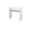 Bureau Console Extensible 2 Tiroirs Consola - L100 Cm