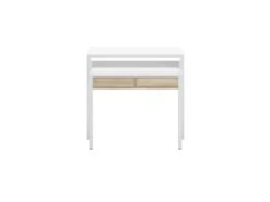 Bureau Console Extensible 2 Tiroirs Consola - L100 Cm 16 Bureau Console Extensible 2 Tiroirs Consola - L100 Cm -Meubles Soldes Boutique console 21044097