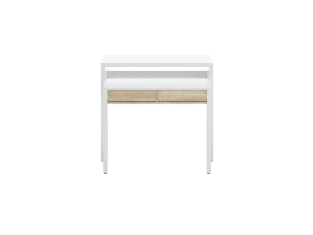 Bureau Console Extensible 2 Tiroirs Consola - L100 Cm 7 Bureau Console Extensible 2 Tiroirs Consola - L100 Cm – Image 5