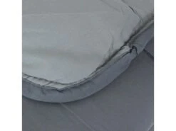 Couette Hiver 140x200 Cm COCOON BICOLORE Acier/Argent Garnissage Fibre Polyester 400 G/m2 -Meubles Soldes Boutique couette 10884423