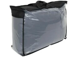 Couette Hiver 140x200 Cm COCOON BICOLORE Acier/Argent Garnissage Fibre Polyester 400 G/m2 -Meubles Soldes Boutique couette 10884425