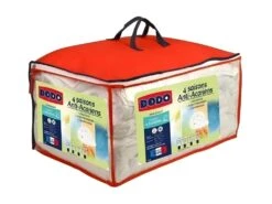 DODO Couette 4 Saisons Anti-acariens - 140 X 200 Cm - Blanc