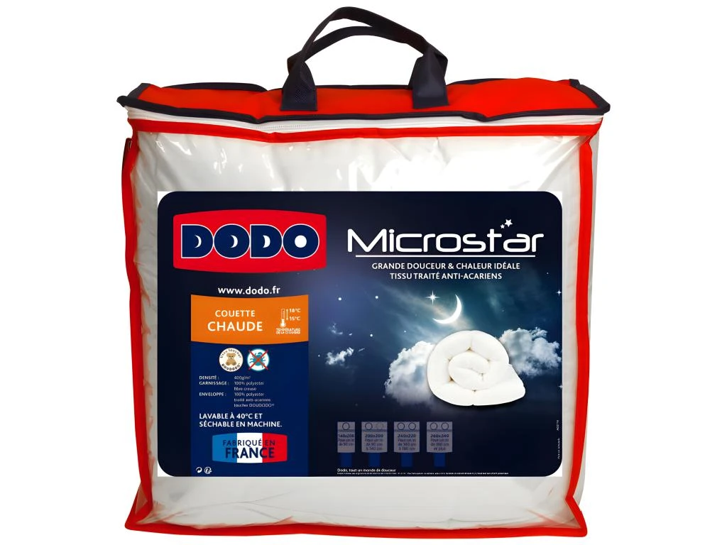 Couette Dodo Microstar 240 X 260 Cm Pour Lit 2 Places "king Size" 3 Couette Dodo Microstar 240 X 260 Cm Pour Lit 2 Places "king Size"