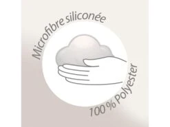 Couette Tempérée 260x240 Cm CARESSE Garnissage Polyester 375 G/m2 -Meubles Soldes Boutique couette 8896751