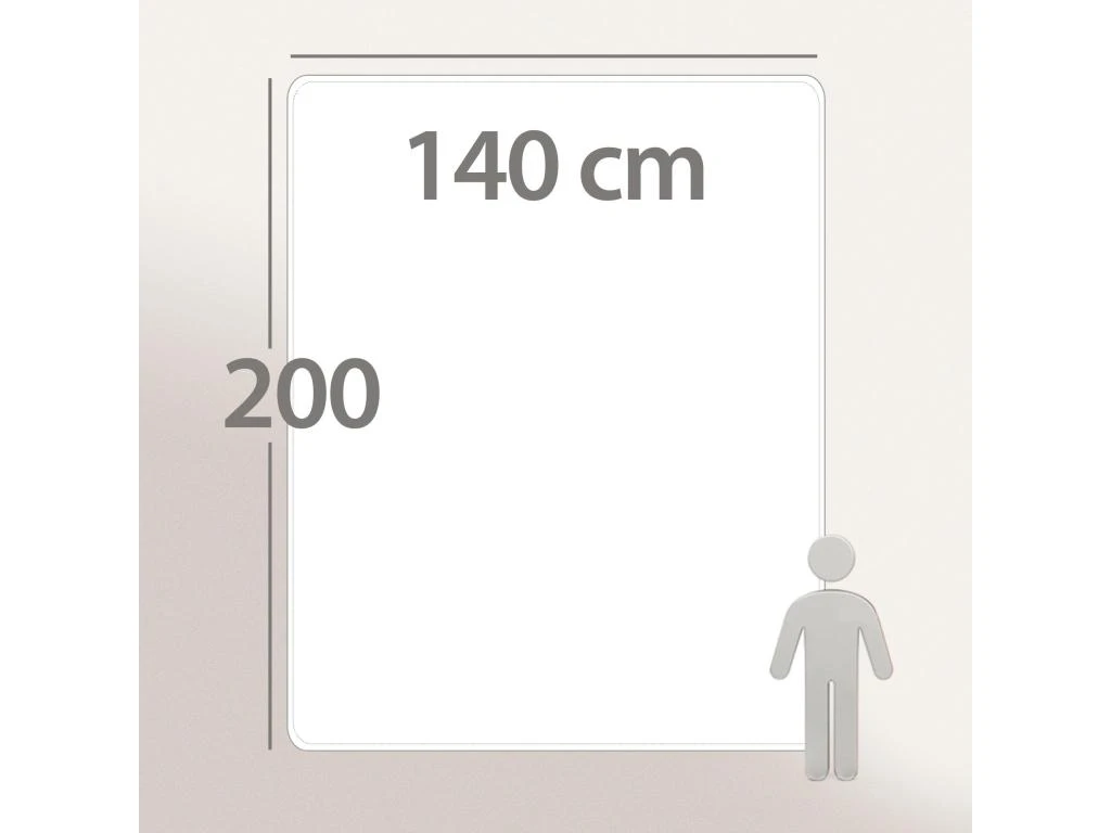 Couette Tempérée 140x200 Cm CARESSE Garnissage Polyester 375 G/m2 8 Couette Tempérée 140x200 Cm CARESSE Garnissage Polyester 375 G/m2 – Image 6