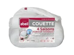 ABEIL Couette 4 Saisons ANTI-ACARIENS 240x260cm