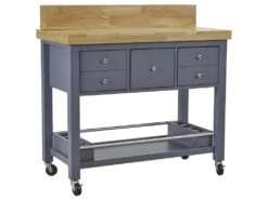 Desserte De Cuisine à Roulettes AROMATA- 5 Tiroirs - Hévéa 13 Desserte De Cuisine à Roulettes AROMATA- 5 Tiroirs - Hévéa -Meubles Soldes Boutique desserte 285629