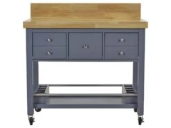 Desserte De Cuisine à Roulettes AROMATA- 5 Tiroirs - Hévéa 12 Desserte De Cuisine à Roulettes AROMATA- 5 Tiroirs - Hévéa -Meubles Soldes Boutique desserte 285635