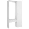 Kit Dressing Colonne Fermée Avec Tiroir Latéral Costume Blanc -Meubles Soldes Boutique dressing et vestiaire 13081297