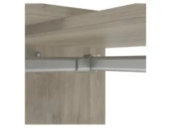 Kit Dressing Extensible D'angle SWING - Décor Chene Kronberg Et Blanc - L 203.8 X P 43.9 X H 218.3 Cm - Fabrication Française -Meubles Soldes Boutique dressing et vestiaire 22747927