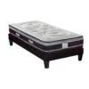 HYPSOM | Ensemble DIVIN 90x190 Cm | Matelas Ressorts Ensachés + Sommier Bois | Ferme -Meubles Soldes Boutique ensemble matelas sommier 10842669