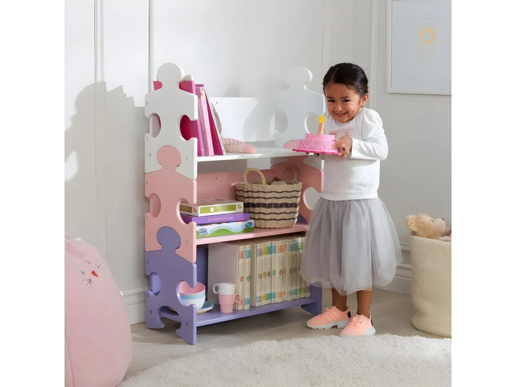 Etagère Enfant En Bois Puzzle 4 Etagère Enfant En Bois Puzzle – Image 2