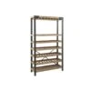 Étagère Pour Bouteilles En Bois/Métal - WINE -Meubles Soldes Boutique etagere 17789367