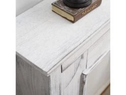 Cadre Decoratif Encadrement Cheminee Bois Gris Shabby 100x105x21 -Meubles Soldes Boutique etagere 18400733