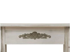 Manteau Cheminée Décorative Bois Gris Retro 98,5x96,5x22,5 -Meubles Soldes Boutique etagere 18400747