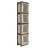 Étagère De Noyer Et Cubes Gris 3027 ANGEL CERDA -Meubles Soldes Boutique etagere 18427651