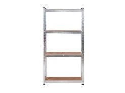 Étagère Réglable De Rangement à 4 Niveaux Catter House Max Pro 60x30x148 Cm Charge Lourde 240 Kg Cadre Acier Galvanisé