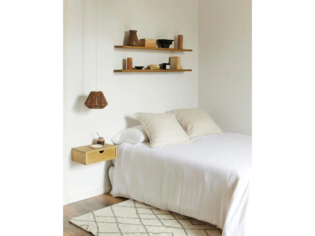 Étagère 2 Pièces En Bois En Couleur Marron 120 Cm 6 Étagère 2 Pièces En Bois En Couleur Marron 120 Cm – Image 4