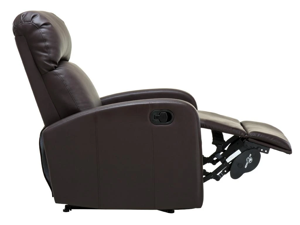 Fauteuil Relax En Simili ISAO - Marron 5 Fauteuil Relax En Simili ISAO - Marron – Image 3