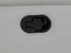 Fauteuil Relax EVASION En Cuir - Gris Clair -Meubles Soldes Boutique fauteuil relax 318037