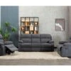 Fauteuil Relax En Tissu TOLZANO - Anthracite -Meubles Soldes Boutique fauteuil relax 394369