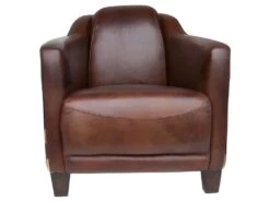 USA - Fauteuil Club En Cuir -Meubles Soldes Boutique fauteuil 10562137