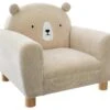 Fauteuil Pour Enfant Beige Oreilles D' Ours