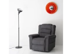 Fauteuil électrique Inclinable BERNIE Gris - HAPPY GARDEN