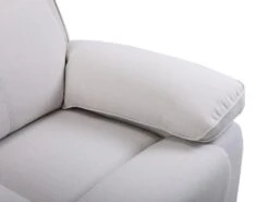 Fauteuil Relax En Tissu Beige LANA 16 Fauteuil Relax En Tissu Beige LANA -Meubles Soldes Boutique fauteuil 11344961