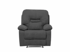 Fauteuil Inclinable En Tissu Gris BERGEN 16 Fauteuil Inclinable En Tissu Gris BERGEN -Meubles Soldes Boutique fauteuil 12871069