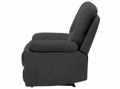 Fauteuil Inclinable En Tissu Gris BERGEN 18 Fauteuil Inclinable En Tissu Gris BERGEN -Meubles Soldes Boutique fauteuil 12871073