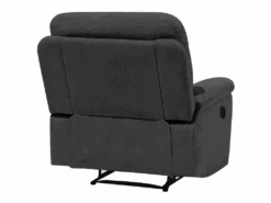 Fauteuil Inclinable En Tissu Gris BERGEN 19 Fauteuil Inclinable En Tissu Gris BERGEN -Meubles Soldes Boutique fauteuil 12871075