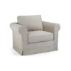 ROY Fauteuil Tissu Beige - L 92 X P 84 X H 81 Cm 1 ROY Fauteuil Tissu Beige - L 92 X P 84 X H 81 Cm -Meubles Soldes Boutique fauteuil 12982035