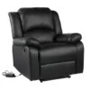 Fauteuil électrique Inclinable CLOUD Noir - HAPPY GARDEN -Meubles Soldes Boutique fauteuil 13095179