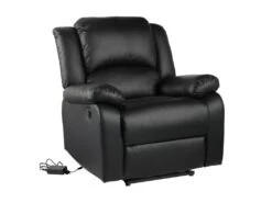 Fauteuil électrique Inclinable CLOUD Noir - HAPPY GARDEN